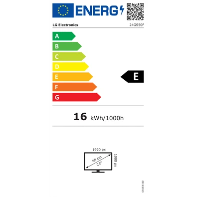 LG 24" 24GS50F-B FHD VA 180Hz HDMI/DP gamer monitor LG 24" 24GS50F-B FHD VA 180Hz HDMI/DP gamer monitor
