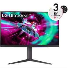 LG 27" 27GR93U UHD IPS 144Hz HDMI/DP/USB gamer monitor