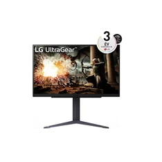 LG 27" 27GS75Q-B QHD IPS 180Hz HDMI/DP gamer monitor (Újracsomagolt)
