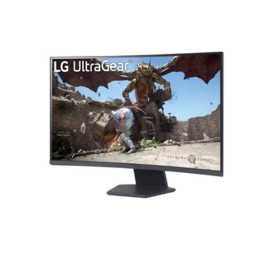 LG 32" 32GS60QC-B QHD VA 180Hz HDMI/DP ívelt gamer monitor LG 32" 32GS60QC-B QHD VA 180Hz HDMI/DP ívelt gamer monitor