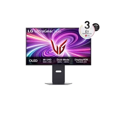 LG 32" 32GS95UV-B UHD OLED 480Hz HDMI/DP DUAL gamer monitor (Újracsomagolt)