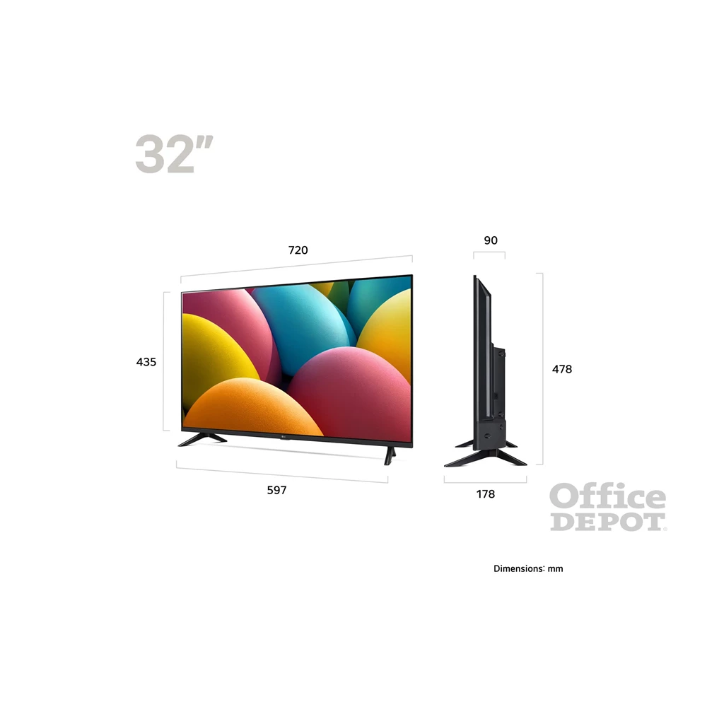 LG 32" 32LR60006LA Full HD Smart LED TV