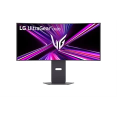 LG 34" 34GX900A-B.AEU WQHD OLED 240Hz HDMI/DP/USB/USB-C ívelt gamer monitor