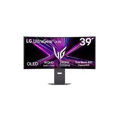 LG 39" 39GX900A-B.AEU UltraGear WQHD OLED 240Hz DP/HDMI/USB/USB-C ívelt gamer monitor