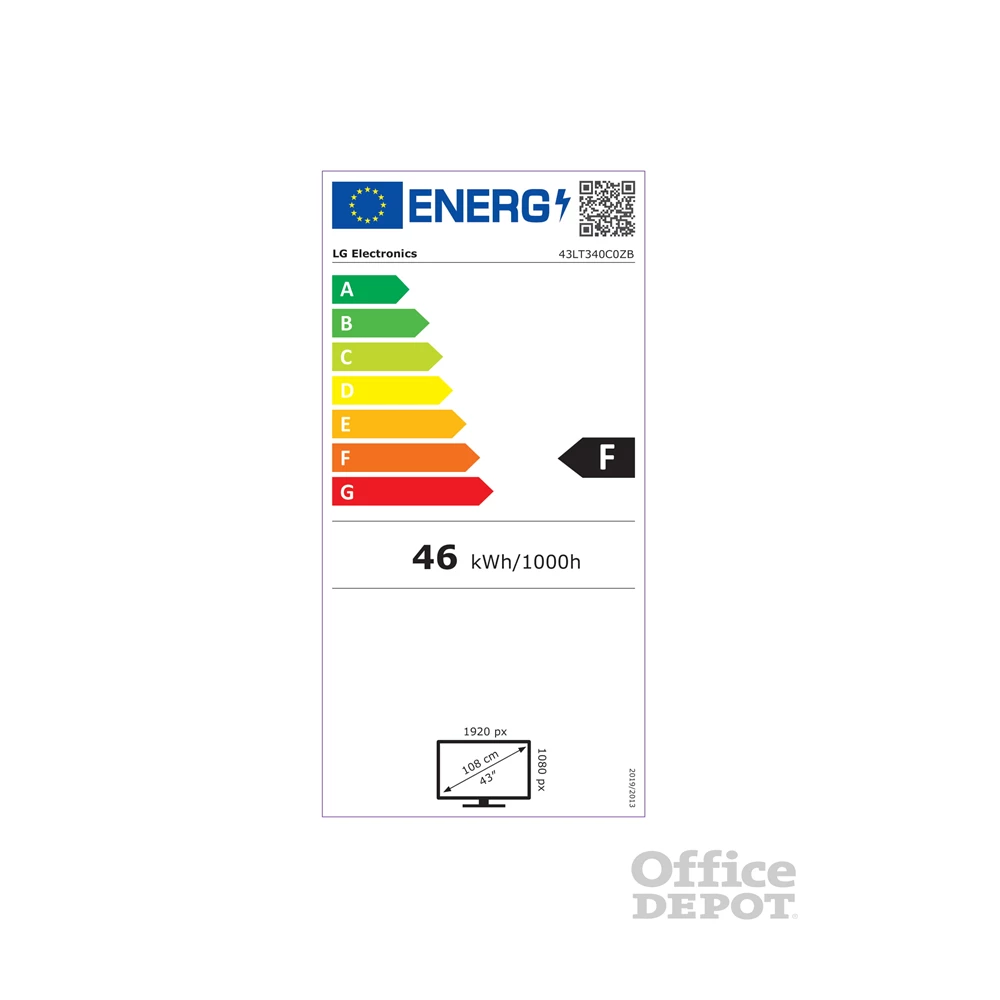 LG 43" 43LT340C Full HD LED TV
