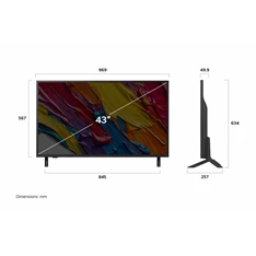 LG 43" 43QNED82A3B 4K UHD AI Smart QNED TV LG 43" 43QNED82A3B 4K UHD AI Smart QNED TV