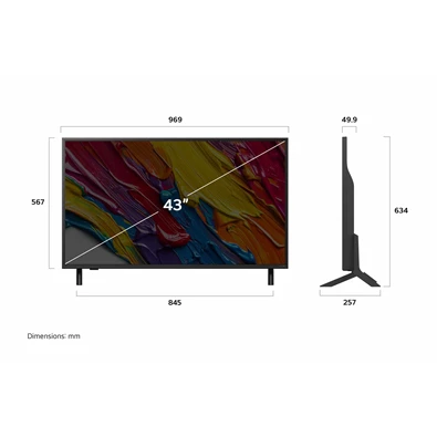 LG 43" 43QNED82A3B 4K UHD AI Smart QNED TV LG 43" 43QNED82A3B 4K UHD AI Smart QNED TV