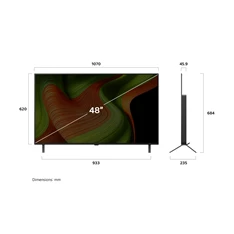 LG 48" OLED48B53LA 4K UHD AI Smart Gamer OLED TV LG 48" OLED48B53LA 4K UHD AI Smart Gamer OLED TV