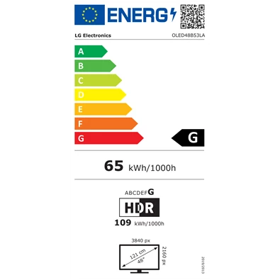LG 48" OLED48B53LA 4K UHD AI Smart Gamer OLED TV LG 48" OLED48B53LA 4K UHD AI Smart Gamer OLED TV