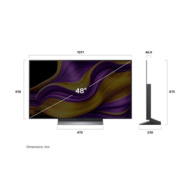 LG 48" OLED48G53LS 4K UHD AI Smart Gamer OLED evo TV LG 48" OLED48G53LS 4K UHD AI Smart Gamer OLED evo TV