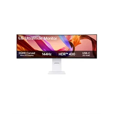 LG 49" 49U950A-W.AEU DQHD Nano IPS 144Hz HDMI/DP/USB/USB-C ívelt monitor