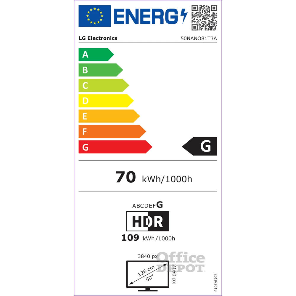 LG 50" 50NANO81T3A 4K UHD HDR NanoCell Smart TV