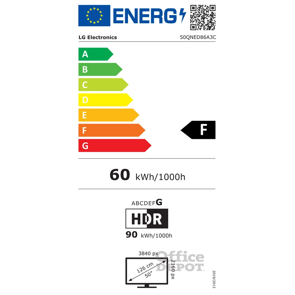 LG 50" 50QNED86A3C 4K UHD AI Smart QNED evo MiniLED TV