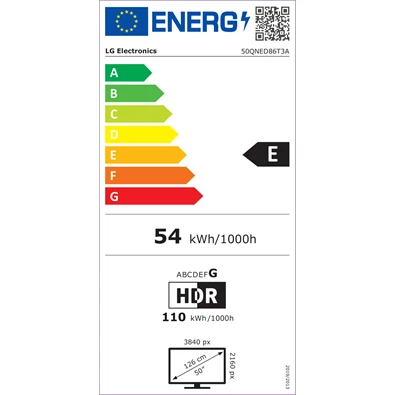 LG 50" 50QNED86T3A 4K UHD HDR Smart QNED TV LG 50" 50QNED86T3A 4K UHD HDR Smart QNED TV