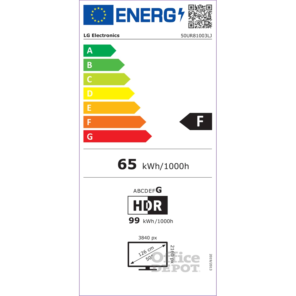 LG 50" 50UR81003LJ 4K UHD Smart LED TV