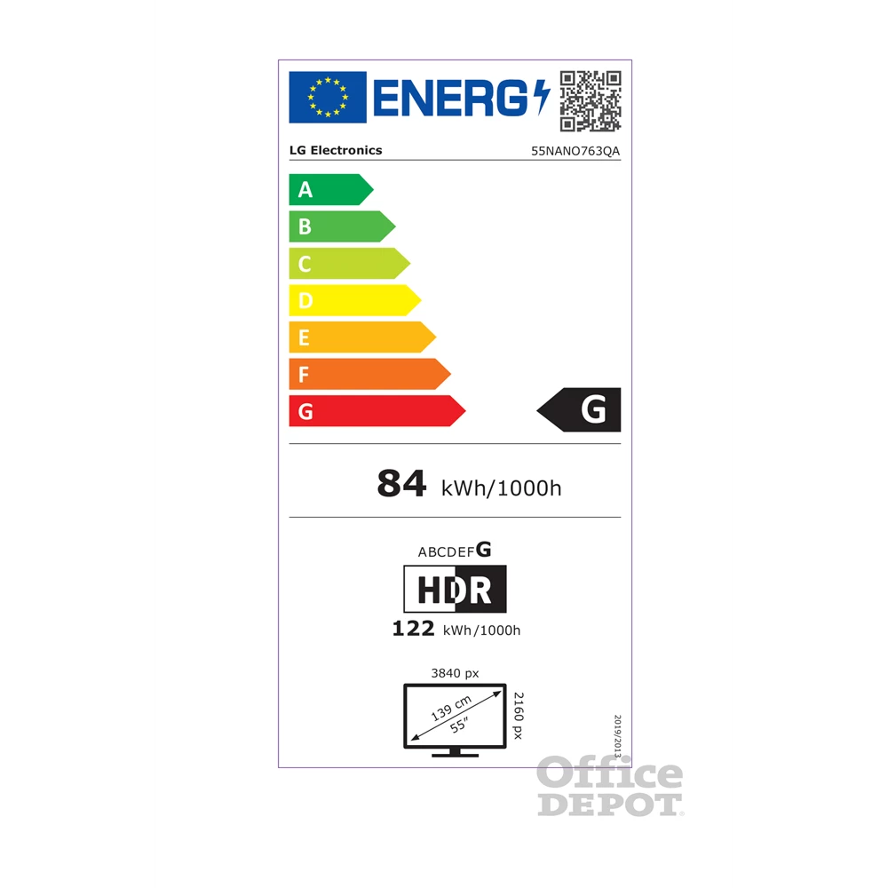 LG 55" 55NANO763QA 4K UHD Smart NanoCell LED TV