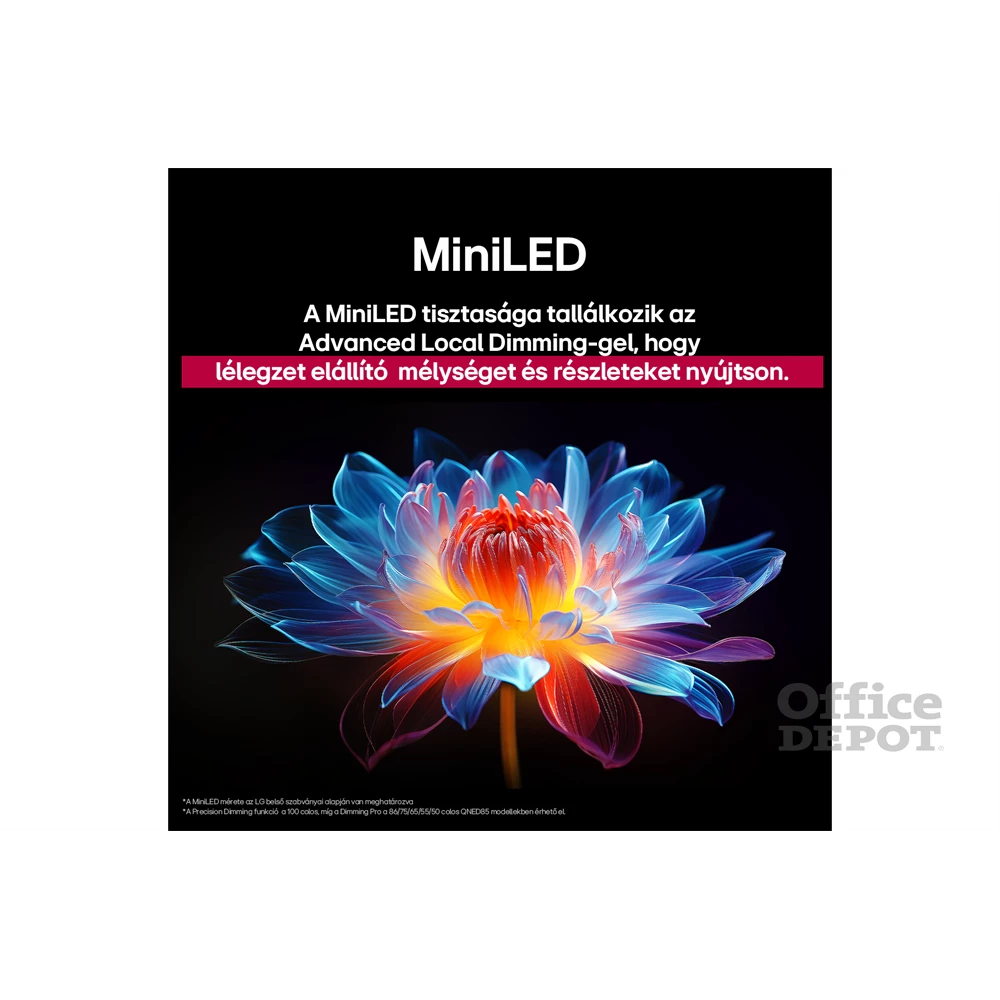 LG 65" 65QNED86A3A 4K UHD AI Smart QNED evo MiniLED TV