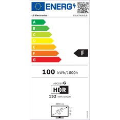 LG 65" 65UA74003LB 4K UHD AI Smart TV (Újracsomagolt)