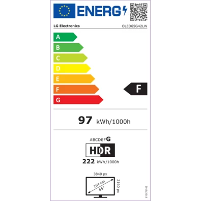 LG 65" OLED65G42LW 4K UHD Smart OLED evo TV LG 65" OLED65G42LW 4K UHD Smart OLED evo TV