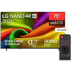 LG 75" 75NU85CB6LA 4K UHD Smart NanoCell LED TV
