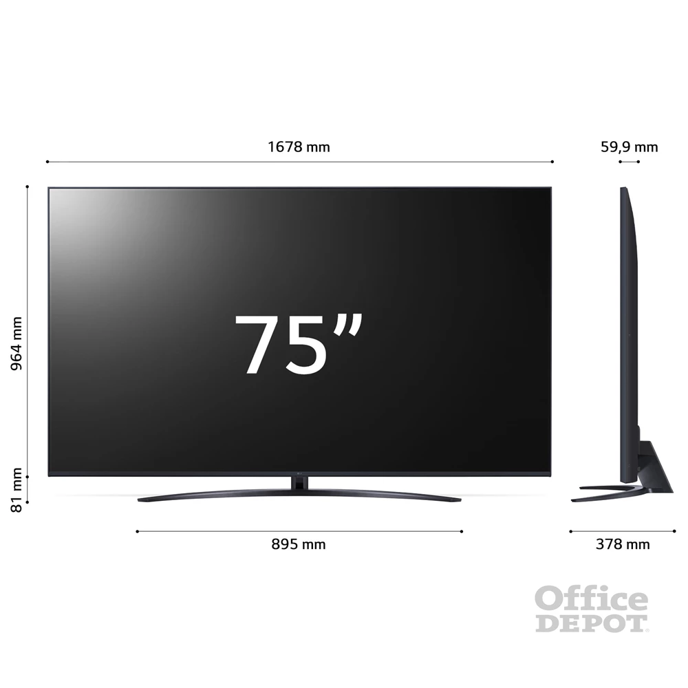 LG 75" 75UR81003LJ 4K UHD Smart LED TV
