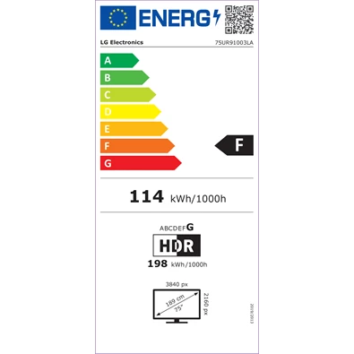 LG 75" 75UR91003LA 4K UHD Smart LED TV