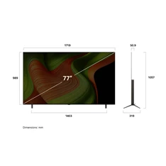 LG 77" OLED77B53LA 4K UHD AI Smart Gamer OLED TV