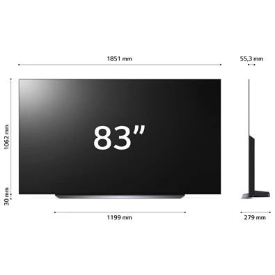 LG 83" OLED83C31LA 4K UHD OLED evo TV LG 83" OLED83C31LA 4K UHD OLED evo TV