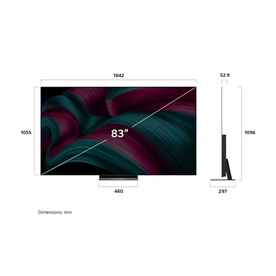 LG 83" OLED83C51LA 4K UHD AI Smart Gamer OLED evo TV LG 83" OLED83C51LA 4K UHD AI Smart Gamer OLED evo TV