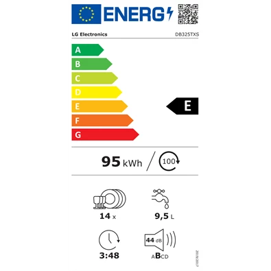LG DB325TXS beépíthető 14 terítékes mosogatógép LG DB325TXS beépíthető 14 terítékes mosogatógép