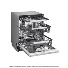 LG DB425TXS beépíthető 14 terítékes mosogatógép LG DB425TXS beépíthető 14 terítékes mosogatógép