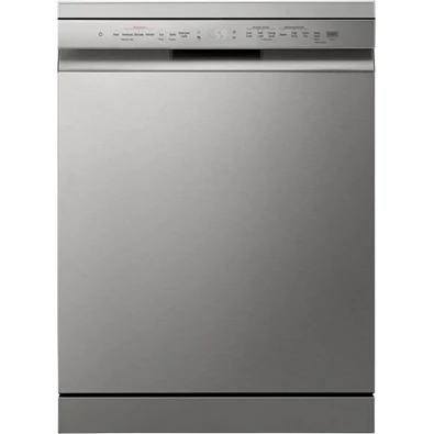 LG DF365FPS inox, programok száma: 10, szabadonálló, 14 terítékes mosogatógép 