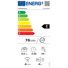 LG F2J3WSBWE 6,5 kg elöltöltős mosógép LG F2J3WSBWE 6,5 kg elöltöltős mosógép