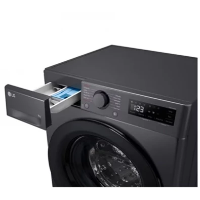 LG F2WR508SBM keskeny 8 kg sötét inox elöltöltős mosógép LG F2WR508SBM keskeny 8 kg sötét inox elöltöltős mosógép