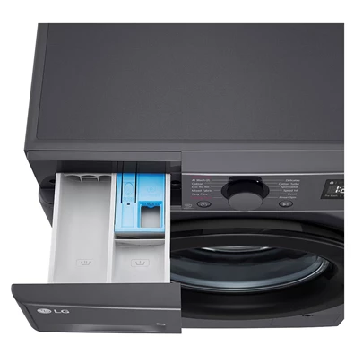 LG F2WR508SBM keskeny 8 kg sötét inox elöltöltős mosógép LG F2WR508SBM keskeny 8 kg sötét inox elöltöltős mosógép