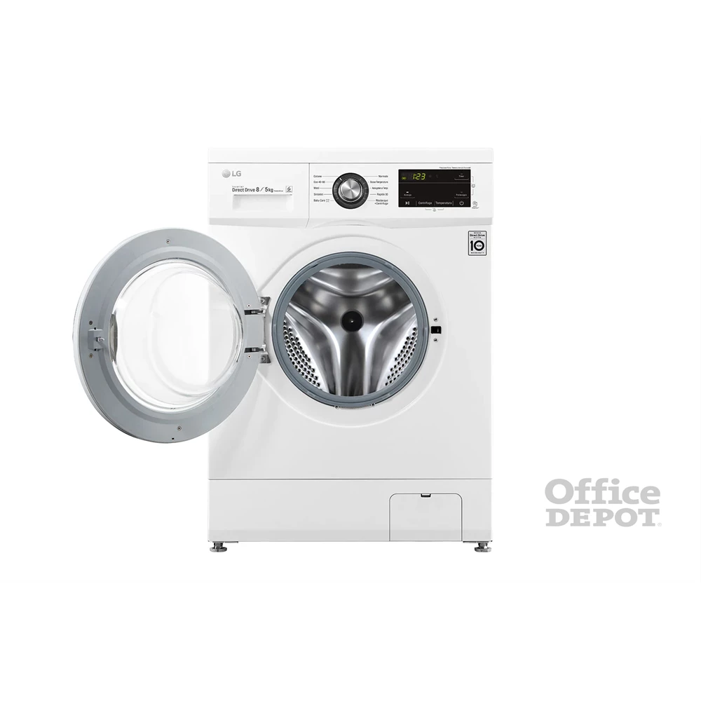 LG F4J3TM5WE fehér, elöltöltős, max.1400ford., 8 kg/5 kg, mosó-szárítógép