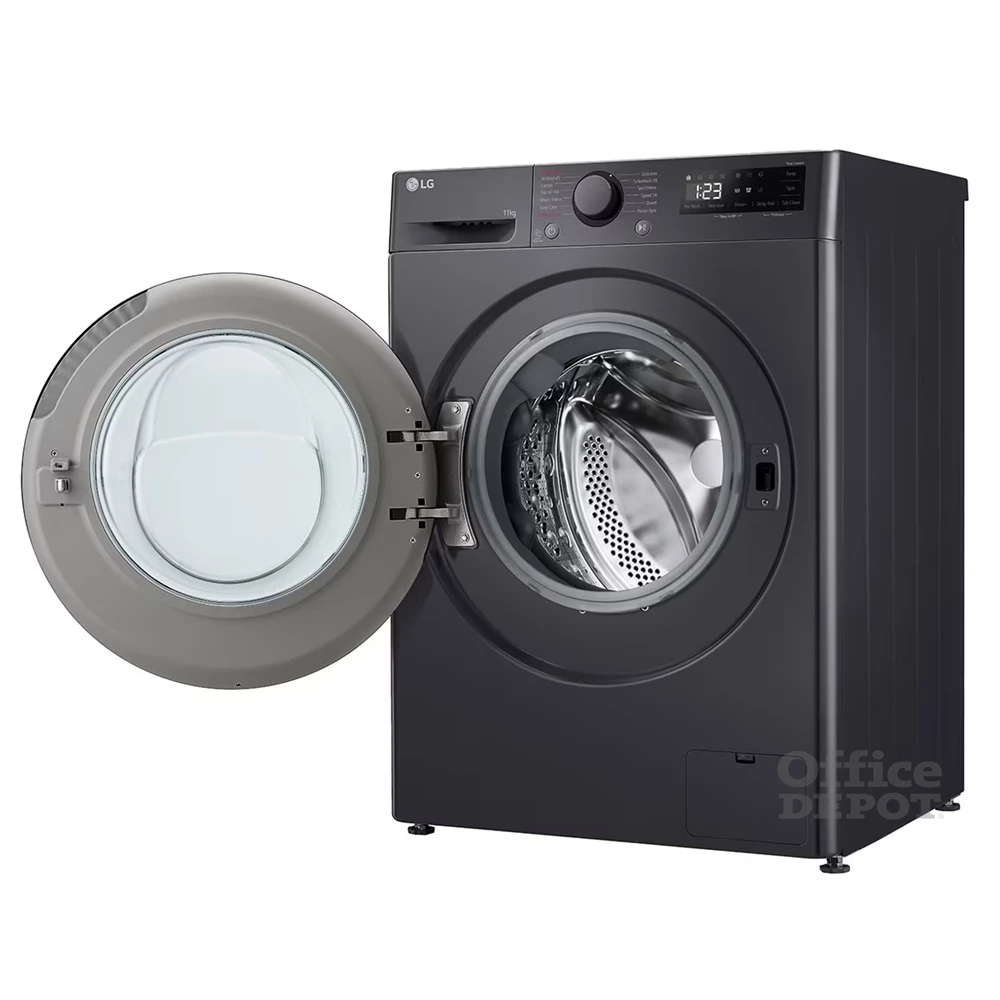 LG F4WR511S2M inox, elöltöltős, max.1400ford., 11 kg, mosógép