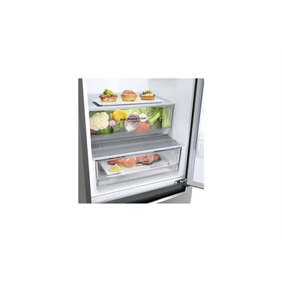 LG GBB62PZJMN inox alulfagyasztós hűtőszekrény LG GBB62PZJMN inox alulfagyasztós hűtőszekrény