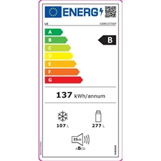 LG GBB92STABP alulfagyasztós hűtőszekrény LG GBB92STABP alulfagyasztós hűtőszekrény