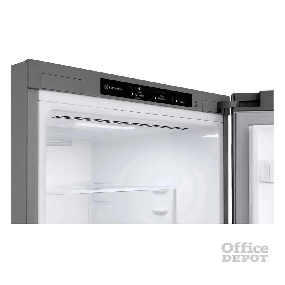 LG GBF3102DPY hamvasezüst, alulfagyasztós, Hűtő:233L, Fagyasztó:110L, DoorCooling + LINEAR Cooling hűtőszekrény