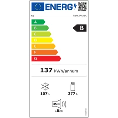 LG GBP62MCNBC fekete alulfagyasztós hűtőszekrény LG GBP62MCNBC fekete alulfagyasztós hűtőszekrény