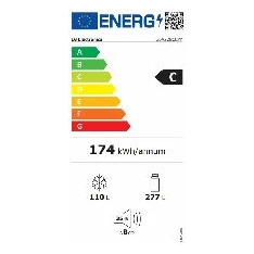 LG GBV22NCCPY ezüst, alulfagyasztós, Hűtő:277L, Fagyasztó:110L, Total No frost hűtőszekrény