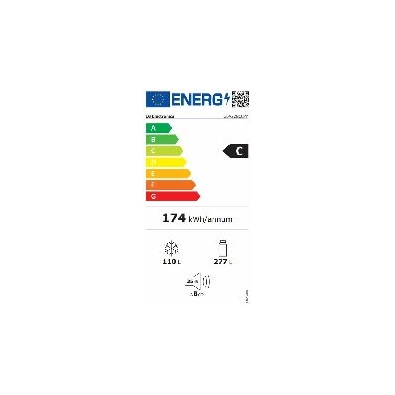LG GBV22NCCPY ezüst, alulfagyasztós, Hűtő:277L, Fagyasztó:110L, Total No frost hűtőszekrény