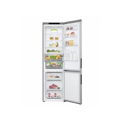 LG GBV22NCCPY ezüst, alulfagyasztós, Hűtő:277L, Fagyasztó:110L, Total No frost hűtőszekrény
