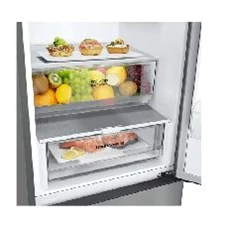 LG GBV22NCCPY ezüst, alulfagyasztós, Hűtő:277L, Fagyasztó:110L, Total No frost hűtőszekrény