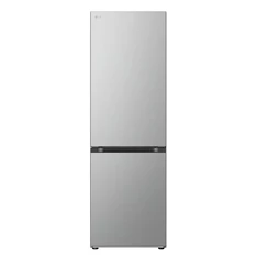 LG GBV3100CPY hamvasezüst, alulfagyasztós, Hűtő:234L, Fagyasztó:110L,DoorCooling + LINEAR Cooling hűtőszekrény (Újszerű)