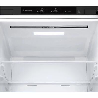 LG GBV3100EEP fekete, alulfagyasztós, Hűtő:234L, Fagyasztó:110L, Total No frost hűtőszekrény