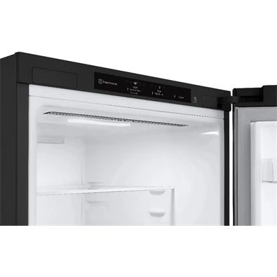 LG GBV3100EEP fekete, alulfagyasztós, Hűtő:234L, Fagyasztó:110L, Total No frost hűtőszekrény