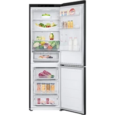 LG GBV3100EEP fekete, alulfagyasztós, Hűtő:234L, Fagyasztó:110L, Total No frost hűtőszekrény
