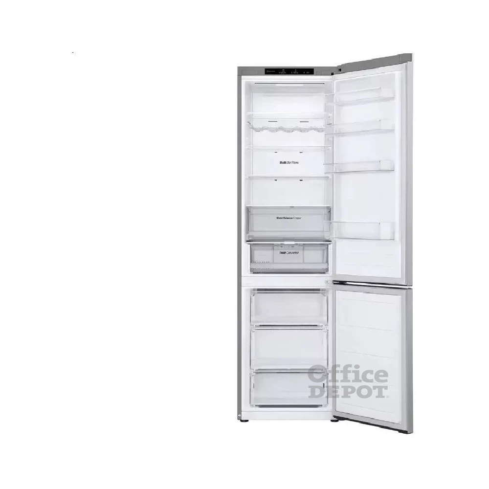 LG GBV3200CPY mattezüst, alulfagyasztós, Hűtő:277L, Fagyasztó:110L, DoorCooling hűtőszekrény (Újszerű)